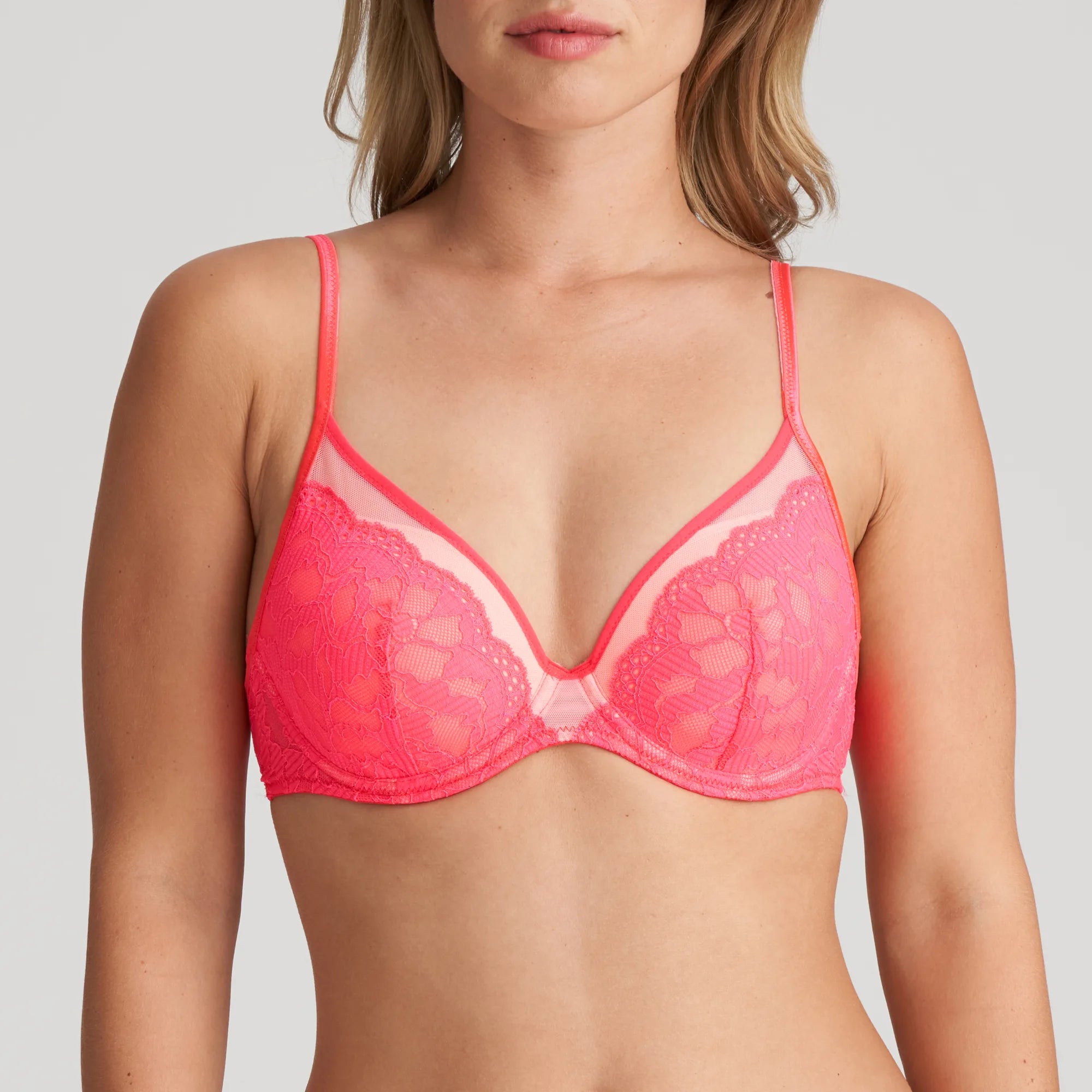 plus-size longline bra for tummy controlMarie Jo voorgevormde BH Hartvorm - Suto 0122186 - Fruit Punch