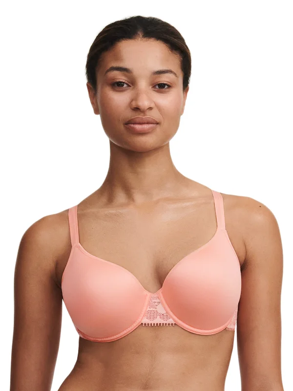 balconette bra for cleavage enhancementChantelle Memory foam BH - Day to night C15F60 - 06V-Candlelight peach