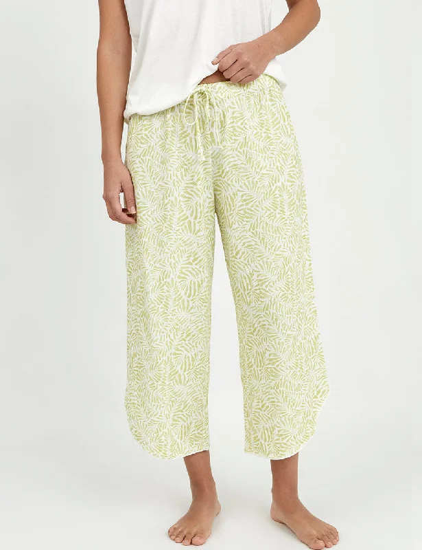 women's pajamas with a touch of whimsical funPJ Pant Citron Leaves