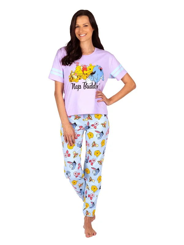 women's pajamas with a blend of comfort, style, and functionalityDisney Winnie The Pooh Women's Pajama, 2 Piece Sleepwear Set