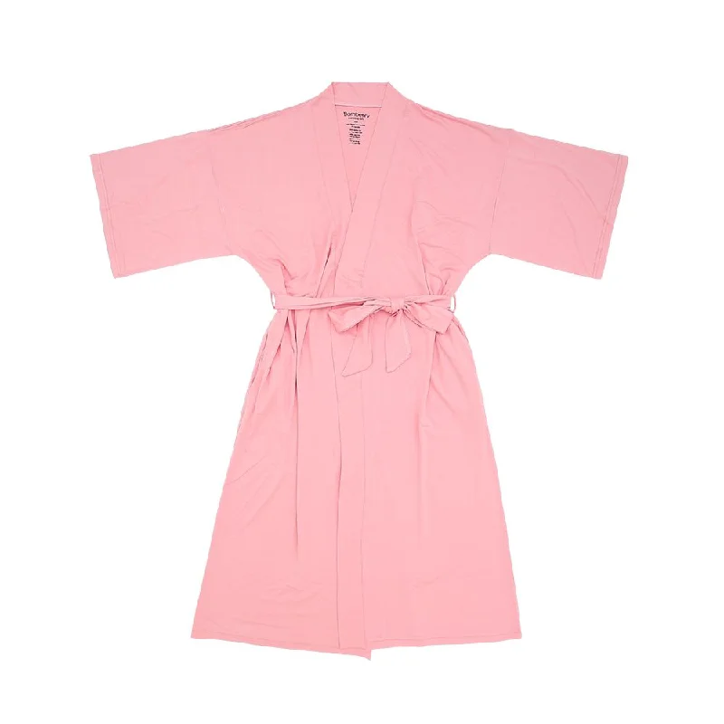 women's pajamas with adjustable strapsMommy Robe, Peony Pink