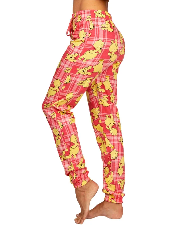 women's pajamas with cozy footiesDisney Winnie The Pooh Women's Pajama Pants Lounge Jogger