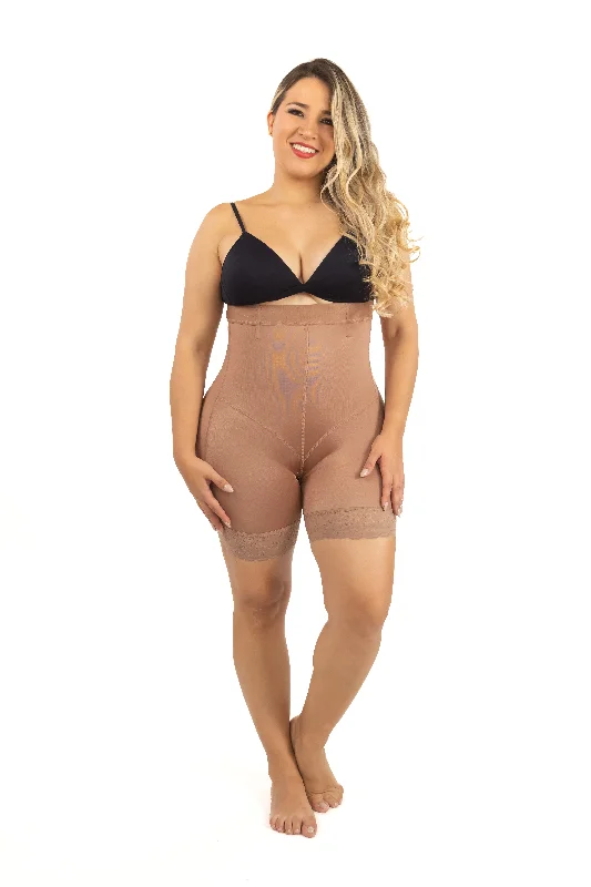 plus-size full-bust braCalzon faja talle alto levanta cola PSP010  butt liftting shapewear