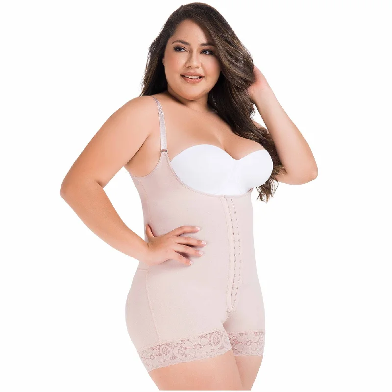 plus-size demi braHigh Waisted Bodysuit Tummy Control Shaper