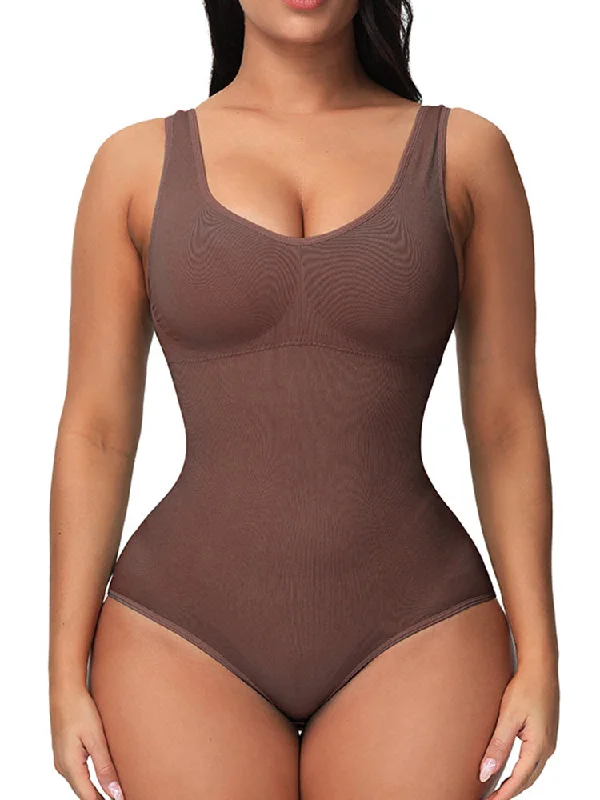 plus-size mastectomy bra with pockets for prosthesisWomen's Seamless Soft Butt Lifter Slim Bodysuit Shapewear