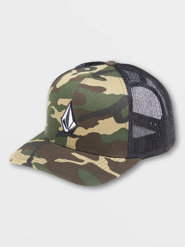 protective UV-blocking hats for outdoor workers and athletesFull Stone Cheese Hat - Camouflage