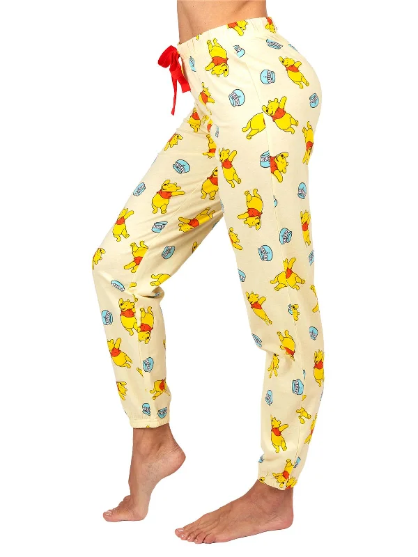 women's button-down pajama shirtsDisney Winnie The Pooh Women's Cotton Pajama Pants, Sleepwear Bottoms