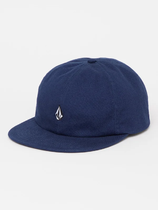 casual bucket hats with embroidered logosFull Stone Dad Hat - Estate Blue