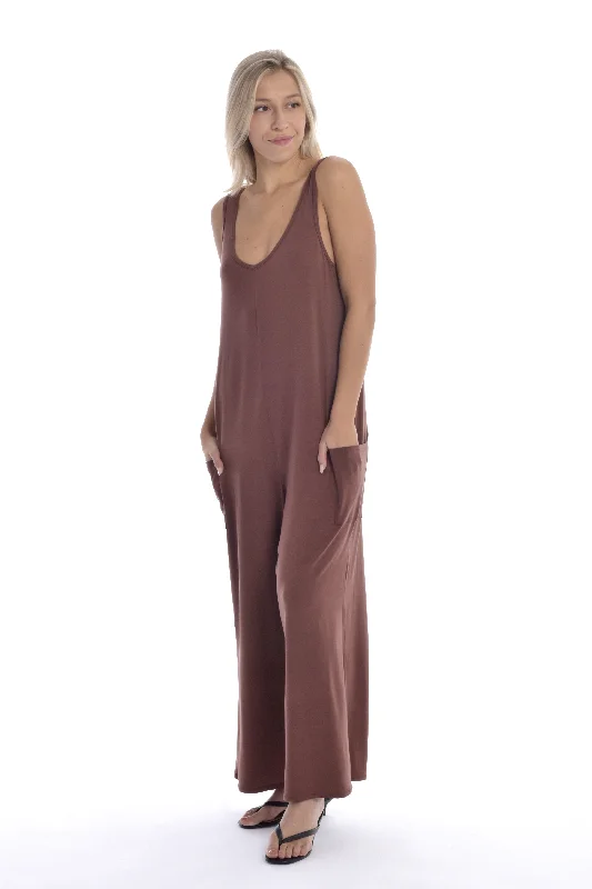 women's pajamas in solid colorsPaper Label Hannah Jumpsuit