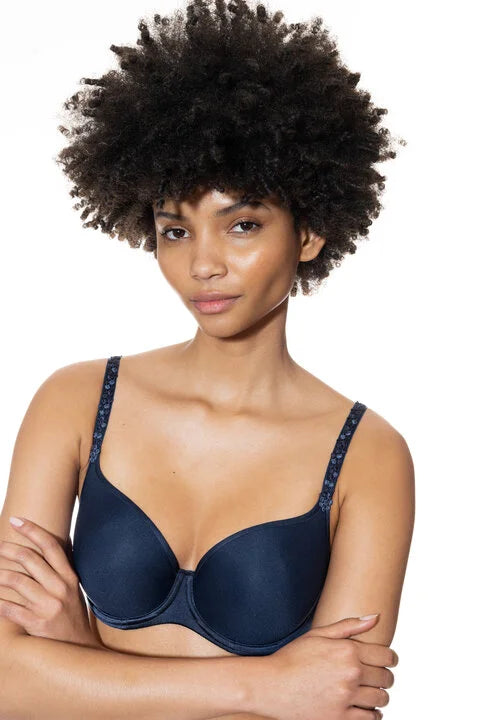 wireless bra with molded cupsMey Full-Cup Spacer BH - Modern Joan 74258 - Deep Shadow