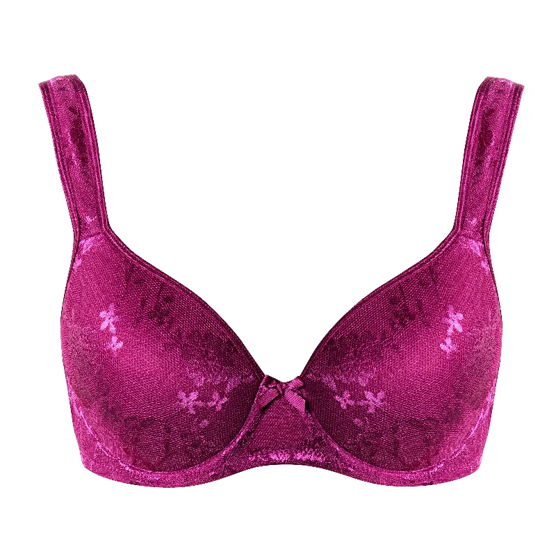 convertible bra with multiple wear optionsDorina Rachel Full Coverage Underwire Bra, Aubergine