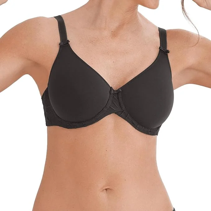 seamless bra with underwire supportFelina Spacer BH - Vision Deluxe 206289 - Obsidian Grey (721)