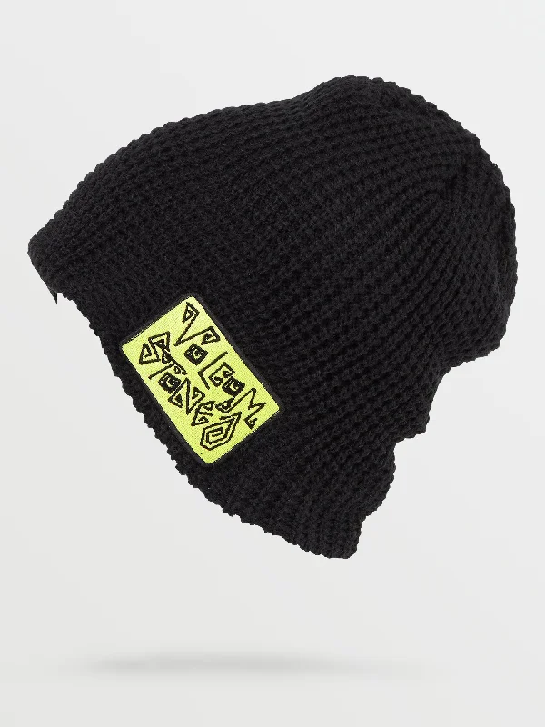 water-resistant fishing hats with built-in bug netsSkate Vitals Simon Bannerot Beanie - Black