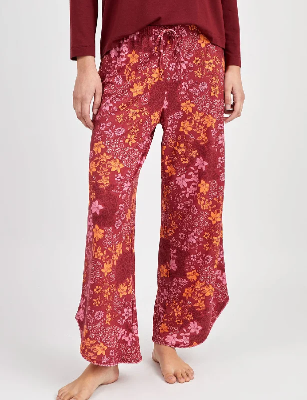 women's pajamas with a modern twistPJ Pant Floral Fusion