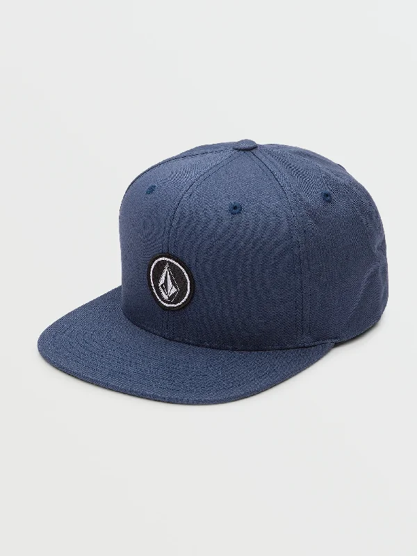 adjustable baseball caps with curved brimsQuarter Twill Hat - Marina Blue