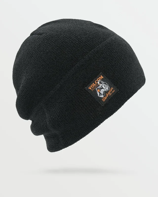 personalized hats for eventsVolcom Workwear Beanie - Black