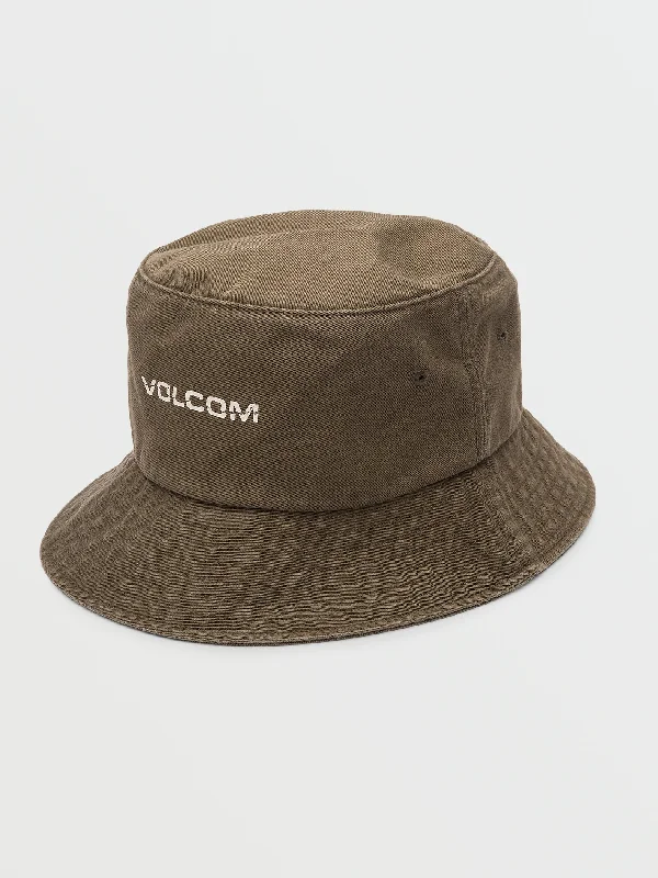 stylish newsboy hatsMinimalistism Bucket Hat - Service Green