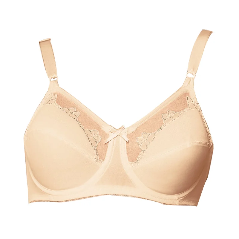 wireless bra with molded cupsBali Flower Underwire Bra 180