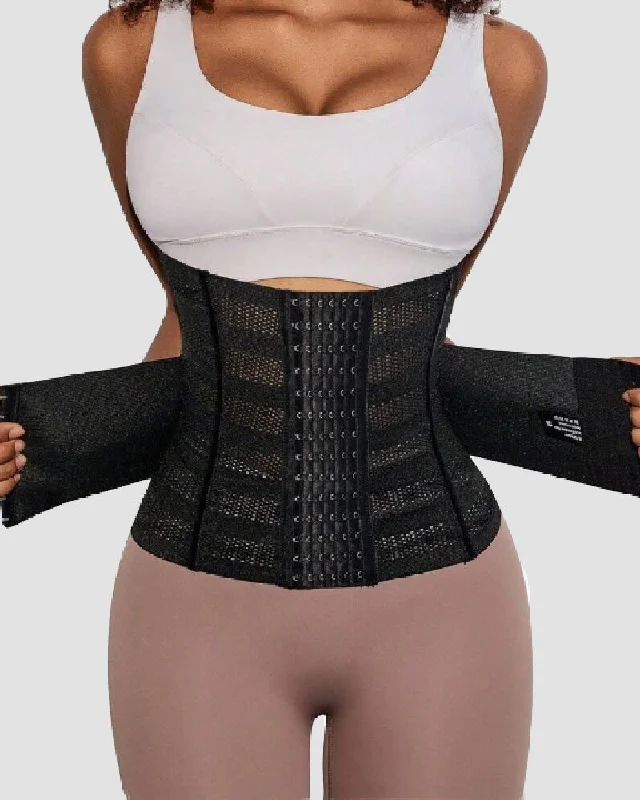 adhesive stick-on bra for special occasionsHohl Atmungsaktiv Doppel Gürtel Taille Trainer Bauchweg Abnehmen Sport Korsett