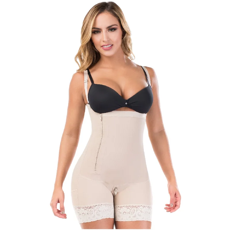 moisture-wicking sports braSculpt Silhouette Shapewear Bodysuit