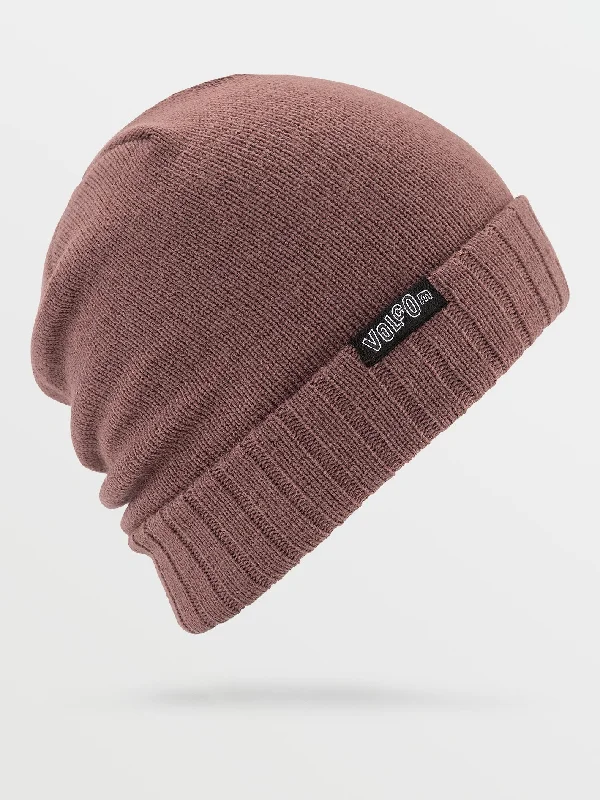 hats for beach outingsRibbington Beanie - Bordeaux Brown