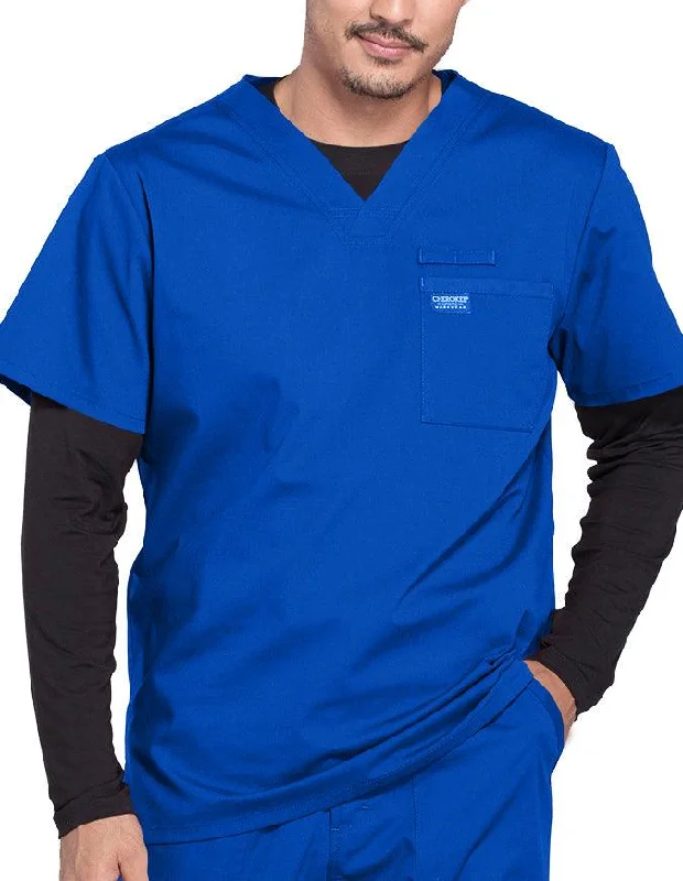 Women's Coats with BeltCherokee Workwear Professionals Men's V-Neck Basic Scrubs Top