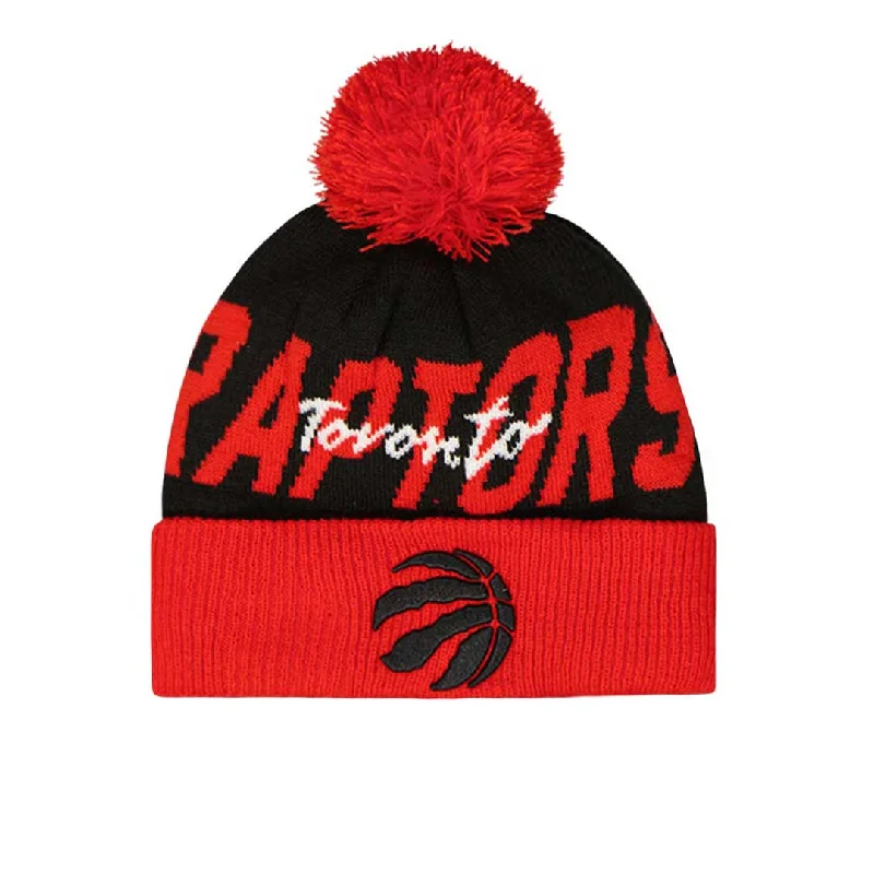 casual trucker hats with curved billsNew Era - Toronto Raptors Knit Confident Hat (60268730)