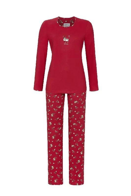 women's pajamas with pockets on the chestRingella Reindeer Pajamas