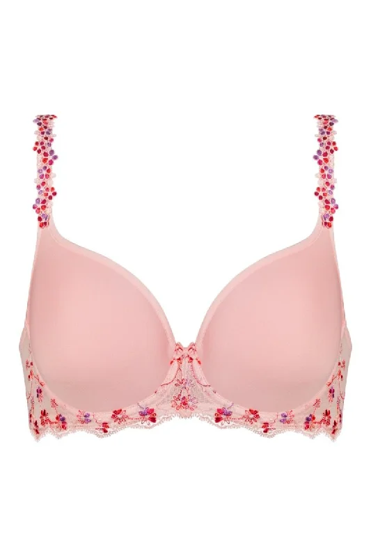 plus-size underwire bra with padded cupsMey Full cup Spacer -  Delightful 74441 - Bonbon Pink