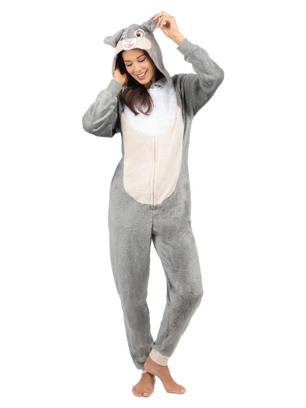 women's pajamas for gift-givingDisney Bambi's Thumper Women's Onesie Pajama