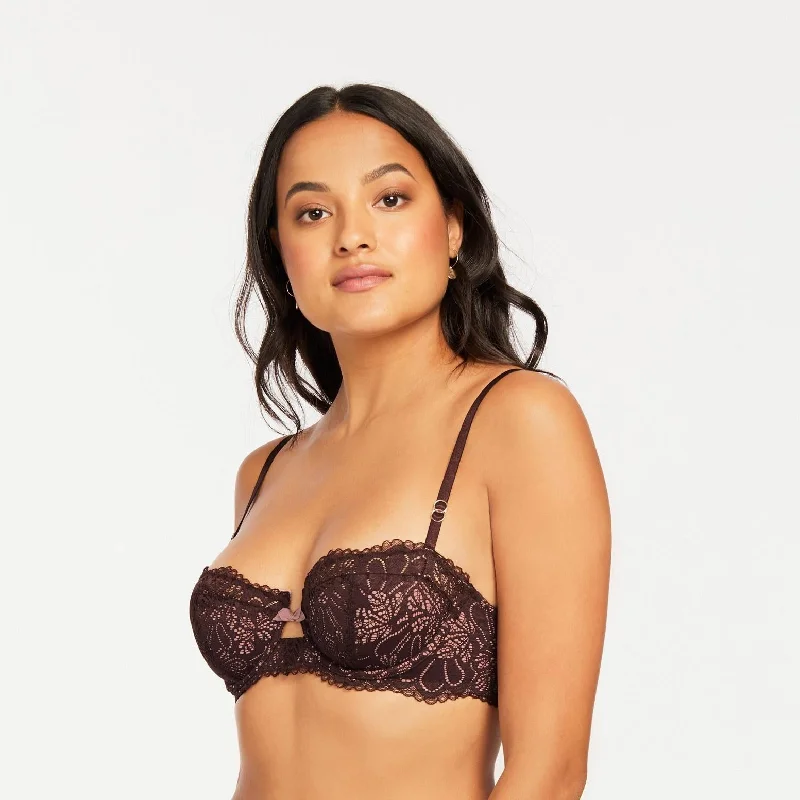 seamless bra with moisture-wicking fabricMontelle Cocoa Bliss Balconette