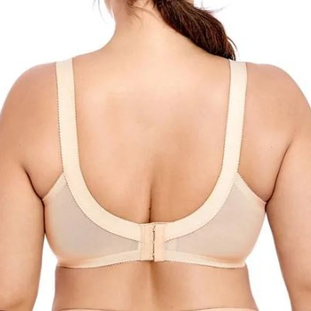 wireless nursing braLace Unlined Molded Beige Bra