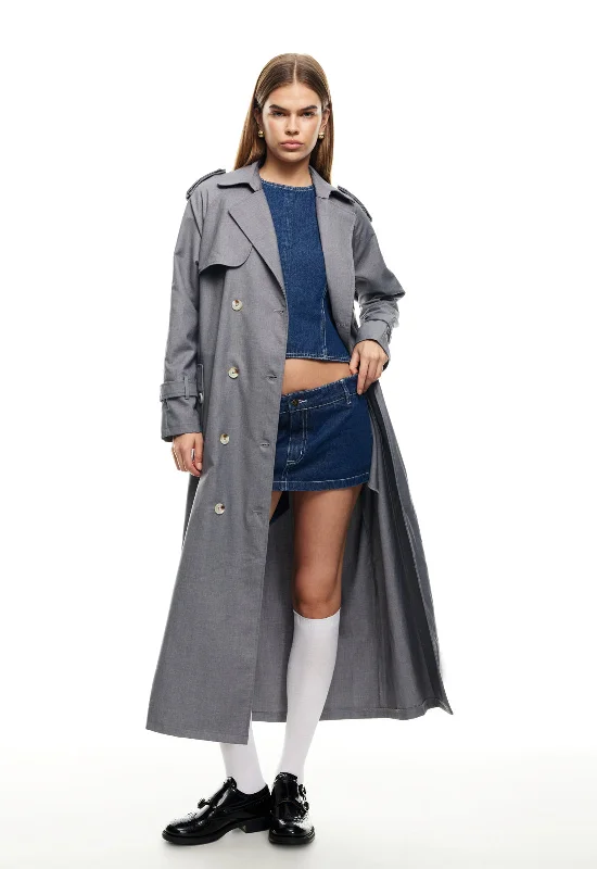 Women's Parka CoatsLIONESS Trencherous Coat Slate