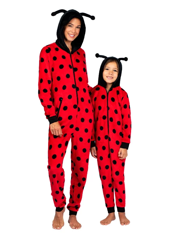 women's pajamas with a blend of comfort, style, and functionalityMommy and Me Ladybug Onesie Pajama