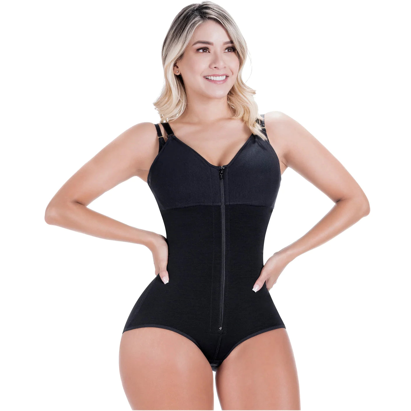 molded cup bra for shape retentionAll-Day Powernet Bodysuit Shapewear