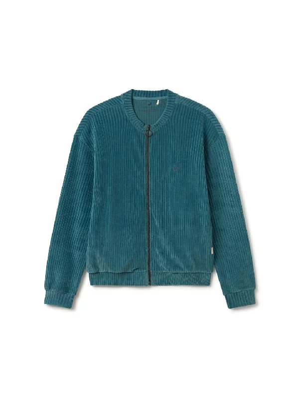 Women's Bomber CoatsFram - Washed Blue