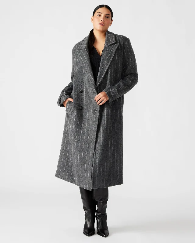 Women's Coats with PocketsPRINCE COAT GREY