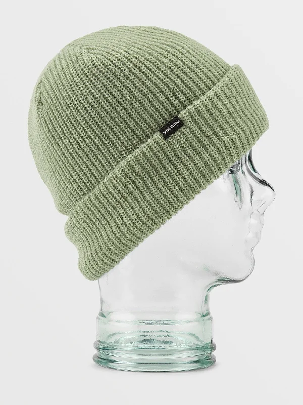 casual trucker hatsSweep Lined Beanie - Light Military