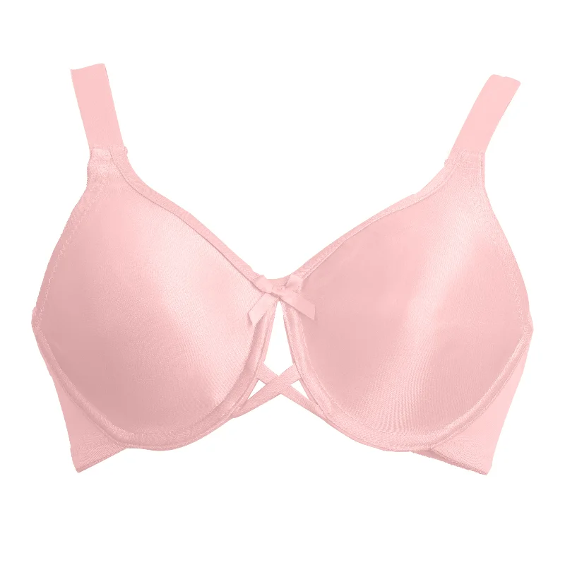 plus-size nursing bra with crossover strapsVa Bien Seamless Minimizer Underwire Bra, Lotus