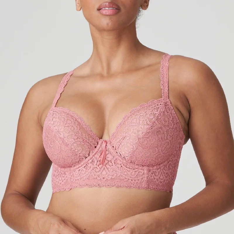 plus-size underwire bra with wide strapsPrima Donna Twist I Do Longline