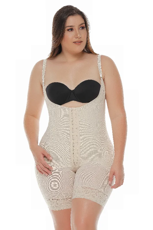 seamless bra with mesh lining for breathabilityNYC High Back Bodysuit