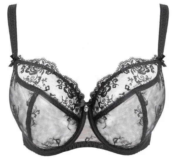 wireless bra with stretch lace for flexibilityAngelina by Corin Lingerie | Perfect Full Cup Bra