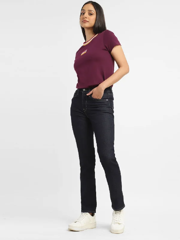 Women's Jodhpurs with Keyhole CollarWomen's High Rise 724 Straight Fit Jeans