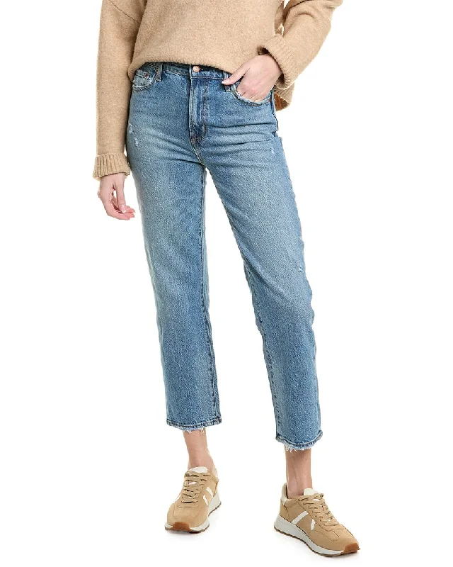 Women's Jodhpurs with Keyhole CollarPistola Charlie High-Rise Overlook Vintage Classic Straight Ankle Jean