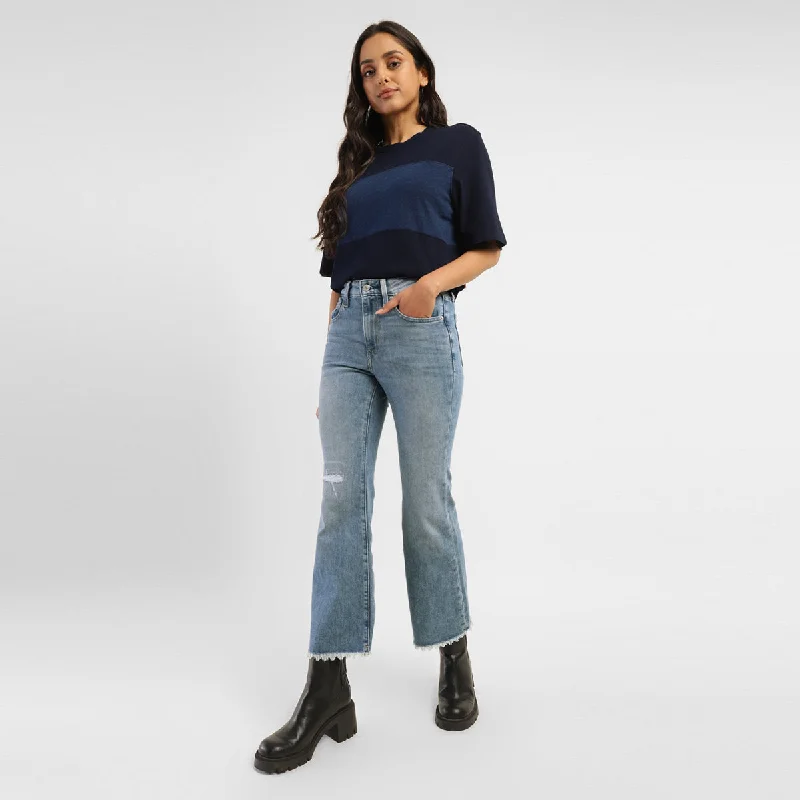 Women's Jodhpurs with Peter Pan CollarWomen's Mid Rise 726 Flared Jeans