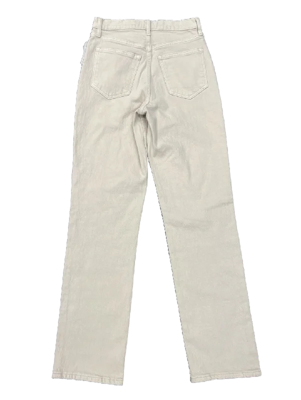 Women's Jodhpurs with Collarless DesignJeans Straight By Abercrombie And Fitch  Size: 2