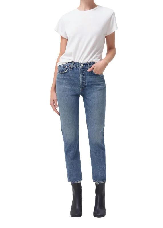 Women's Jodhpurs with Sweetheart CollarRiley Cropped Jeans In Collective