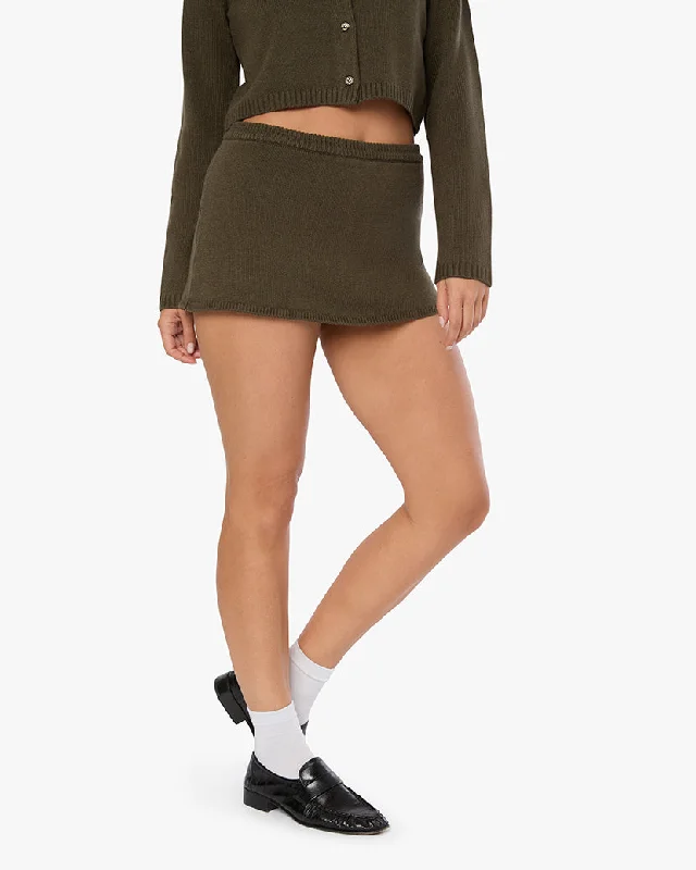 Women's Fitted SweatersMini Sweater Skort