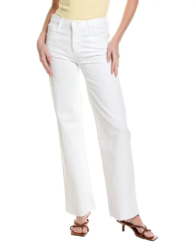 Women's Jodhpurs with High WaistHUDSON Jeans Rosie White Lily High-Rise Wide Leg Jean