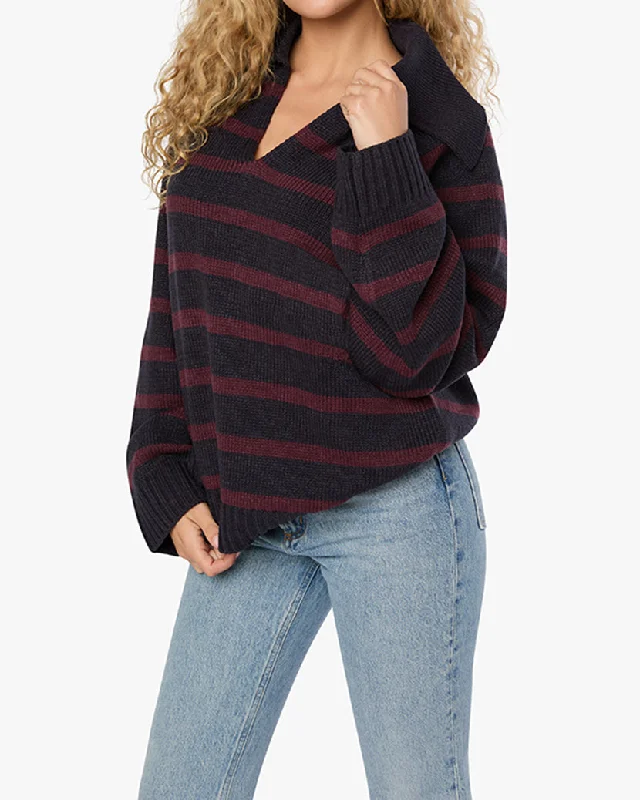 Women's Shirt Collar SweatersCollar V Neck Sweater